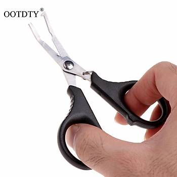Paslanmaz Çelik Balıkçı Pense Makas Tel Kesici Kanca Halka Sökücü 6.5 cm x 1.2 cm