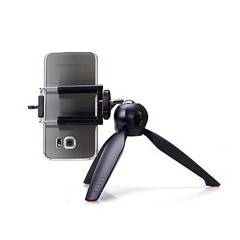 Mini Tripod + Telefon Tutucu Klip SLR Dijital Kamera Aksiyon Kamera   