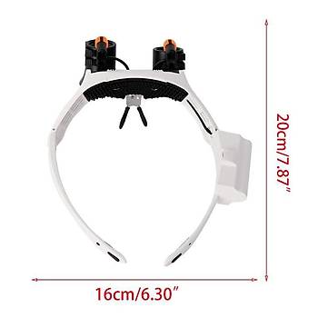 G�zl�k B�y�te� �ift Led I��kl� 7 Lensli 3X 4X 5X 6X 7X 10X 15X