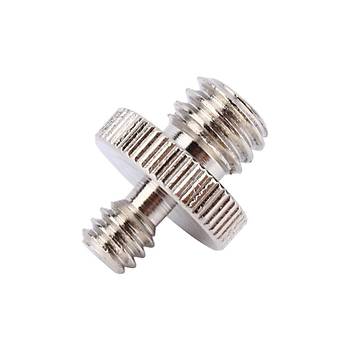 Kamera Tripod Standı Dişli Metal Vida Adaptörü 1/4 3/8 Dişi