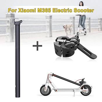M365 Elektrikli Scooter İçin Katlanır dikey Çubuk Standpipe kutup