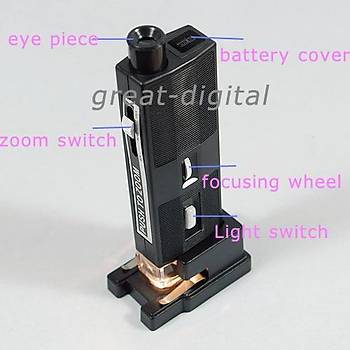 60X-100X Ayarlanabilir Ikl Cep Mikroskop Byte