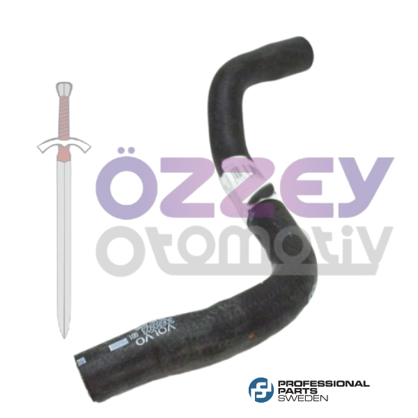S60 S80 V70 XC70 01-08 Benzinli Ek Depo Tahliye Hortumu