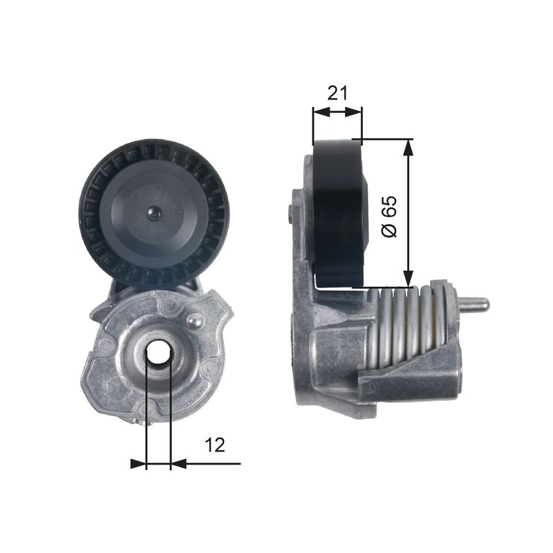 S40 V50 C30 C70 Alternatör Gergi Kütüğü 2.5T D5