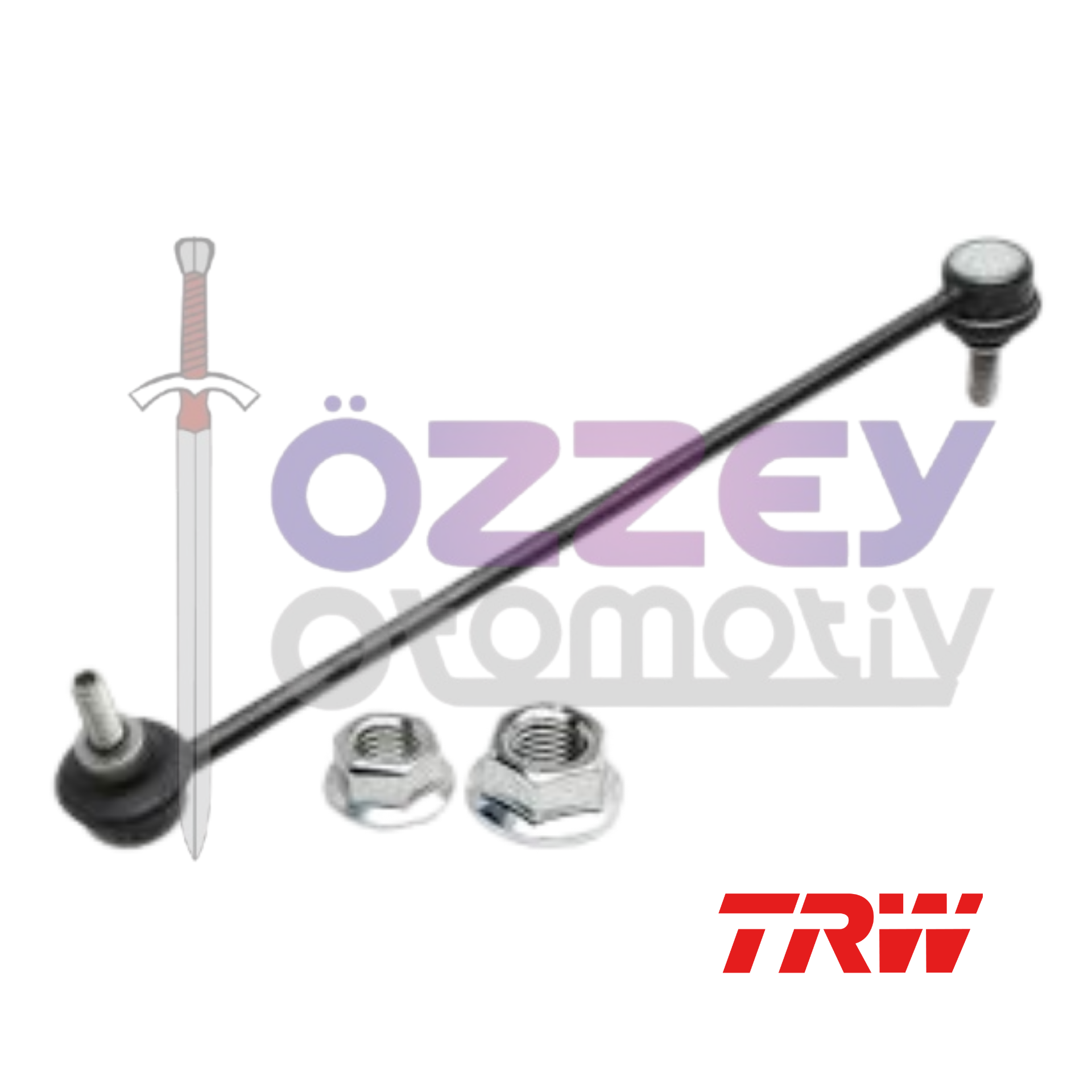 S60 S80 XC90 XC70 V70 Ön Z Rot Askı Rotu