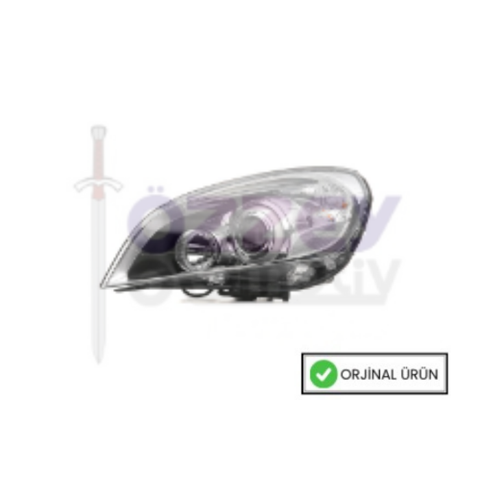 S60 V60 2011-2013 Sol Far Aktif Xenon