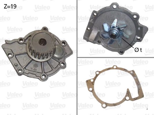 S60 V70 XC70 S80 XC90 S40 V50 C30 C70 XC60 D5 Su Pompası (Devirdaim)