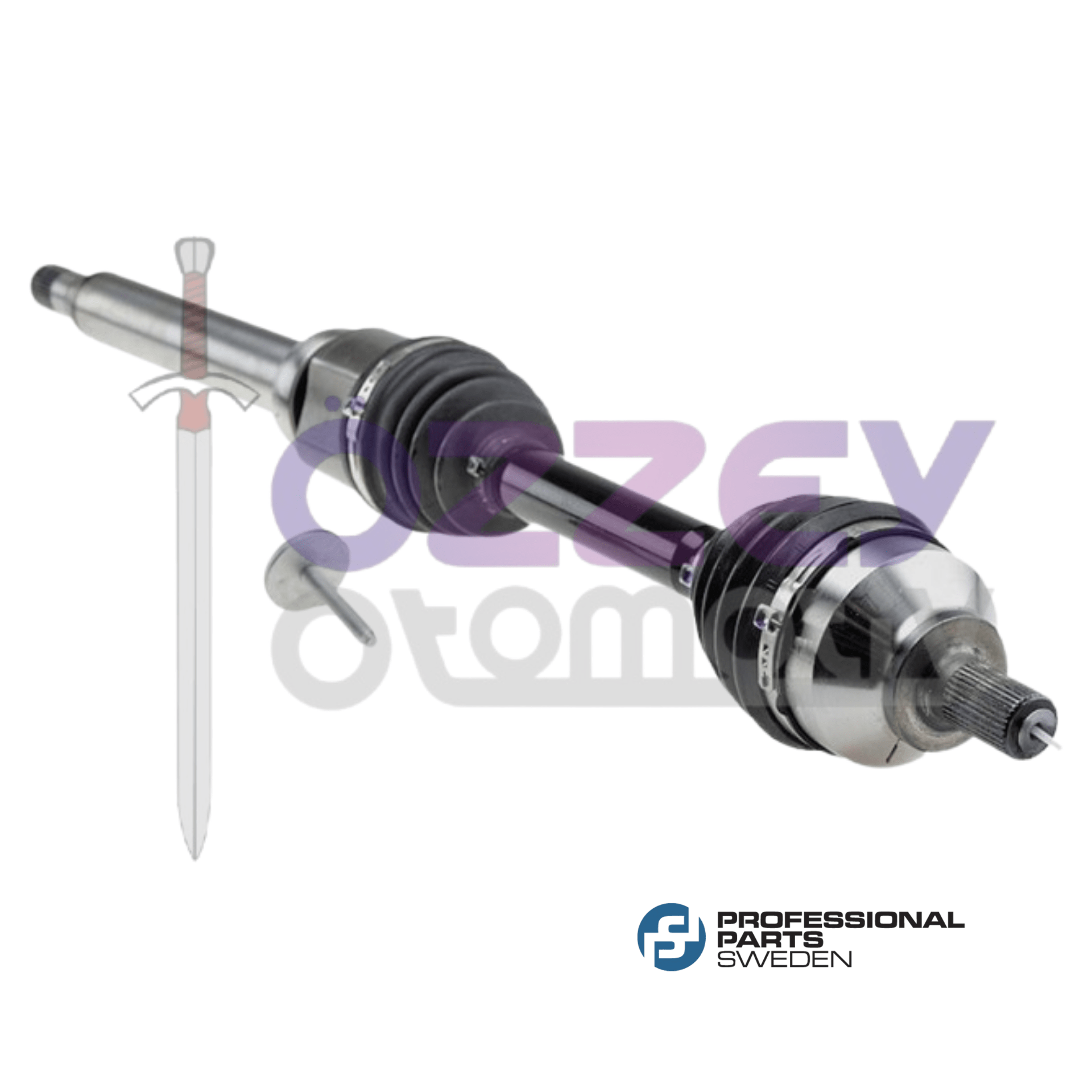 S40 V50 C30 C70 Aks Komple Sağ