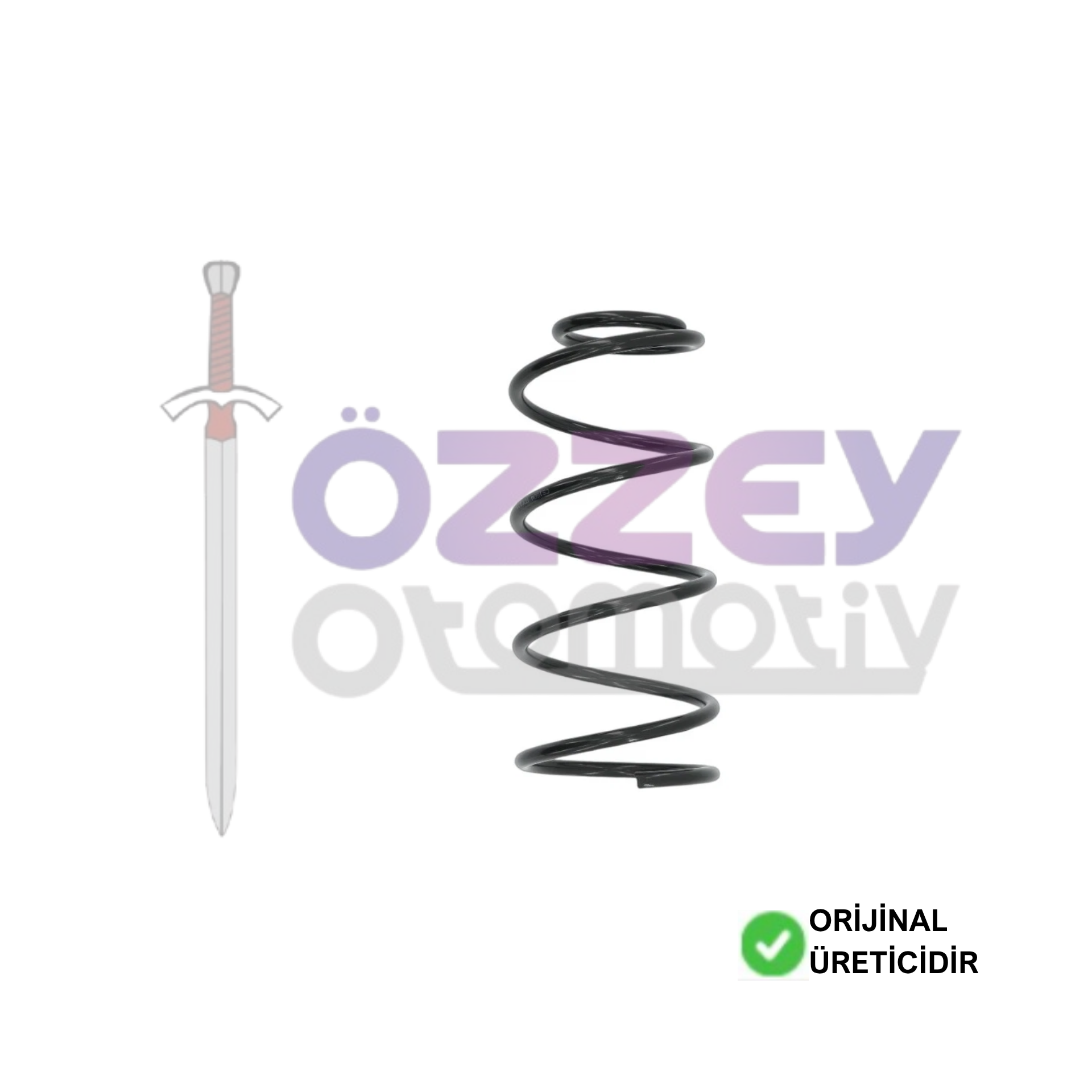 C30 NS40 V50 C70 Helezon Yağı Ön Sağ/Sol
