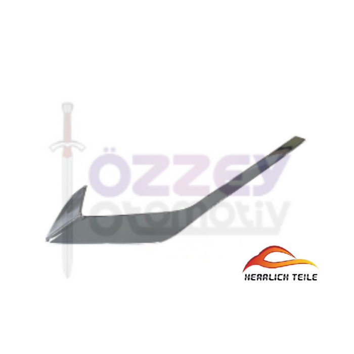 S60 V60 19- 22 Sis Kapağı Krom Çıtası Sol