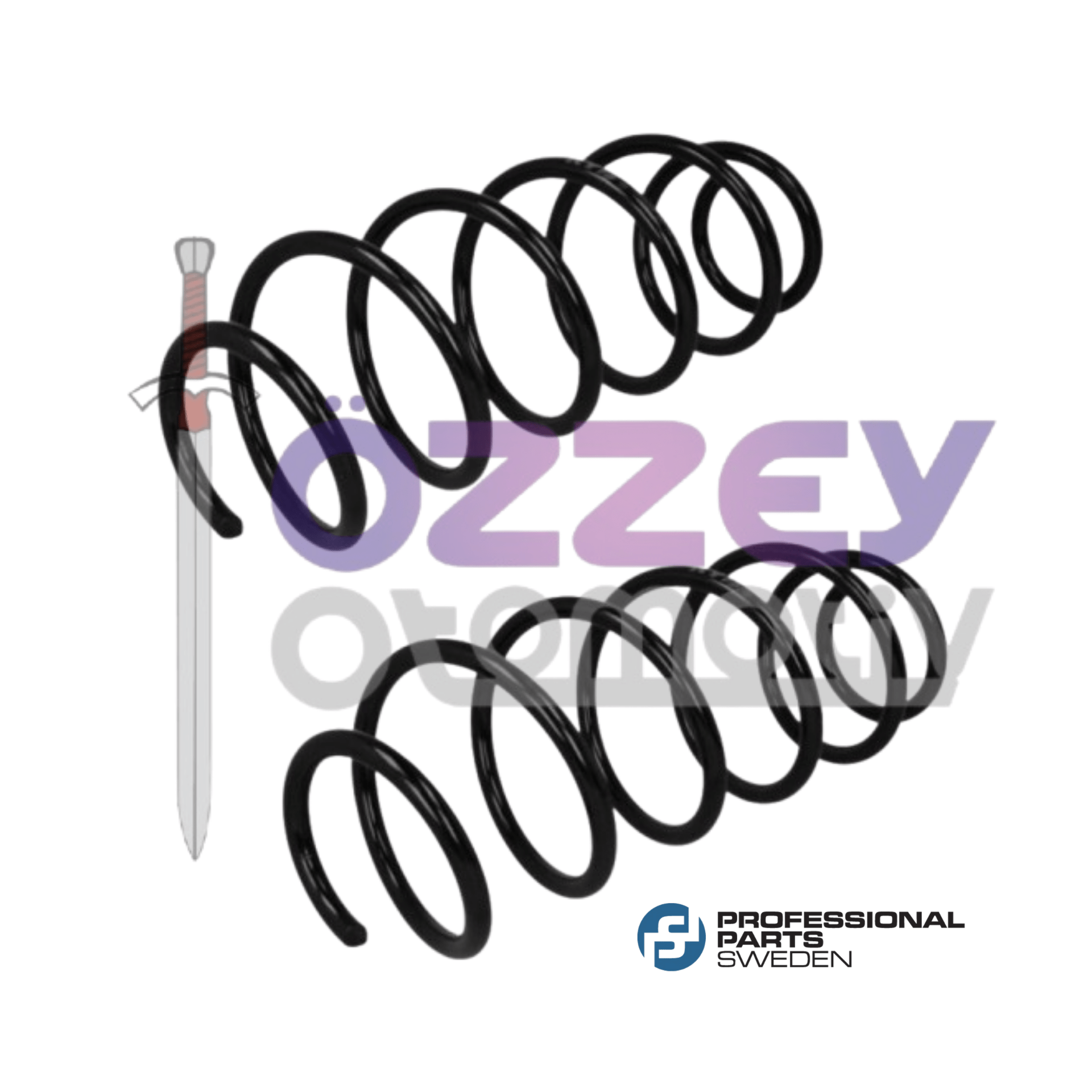 S80 V70 Helezon Yayı Ön Sağ/Sol - Adet Fiyatıdır