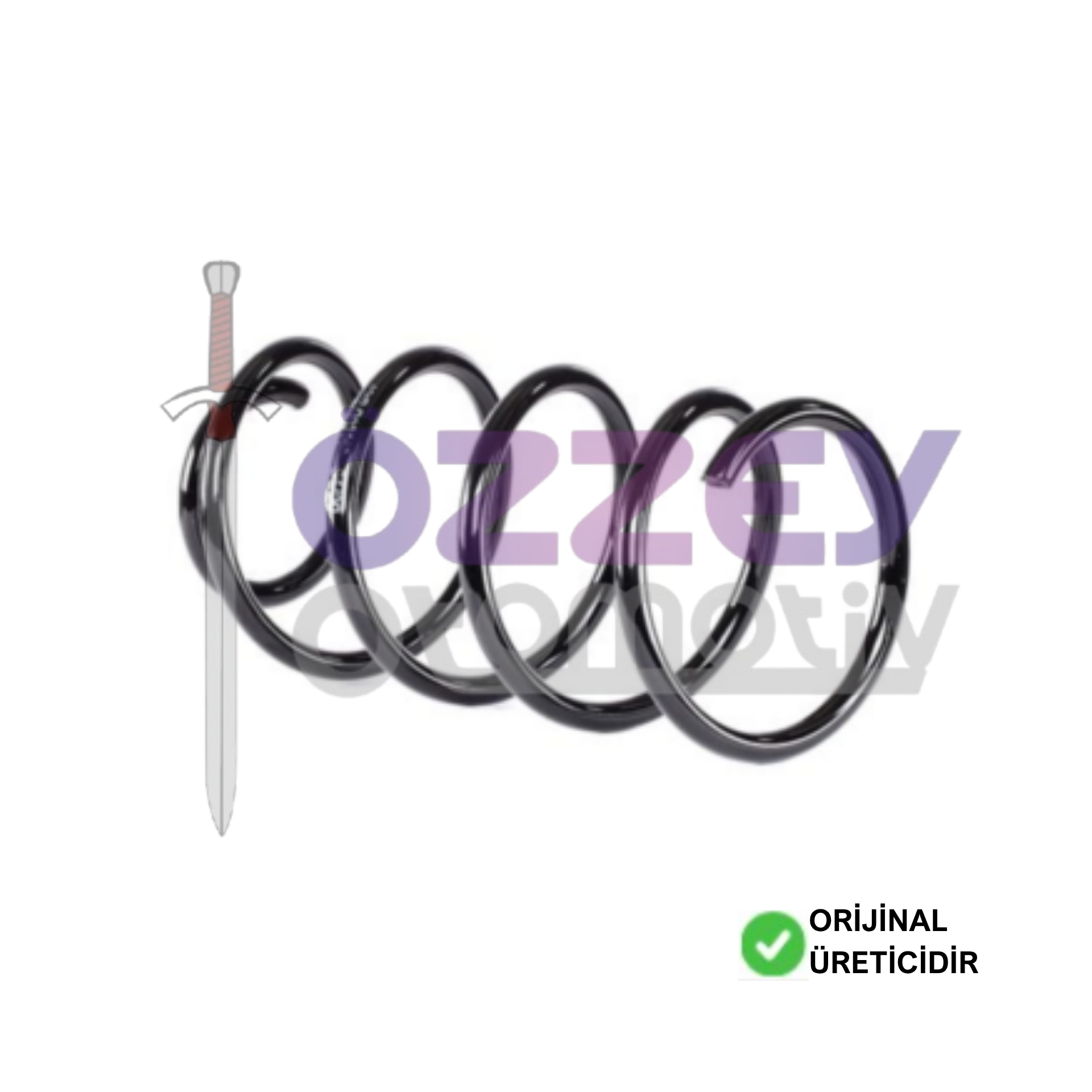 S40 V50 04-12 C30 C70 07-13 Helezon Yayı Ön Sağ/Sol