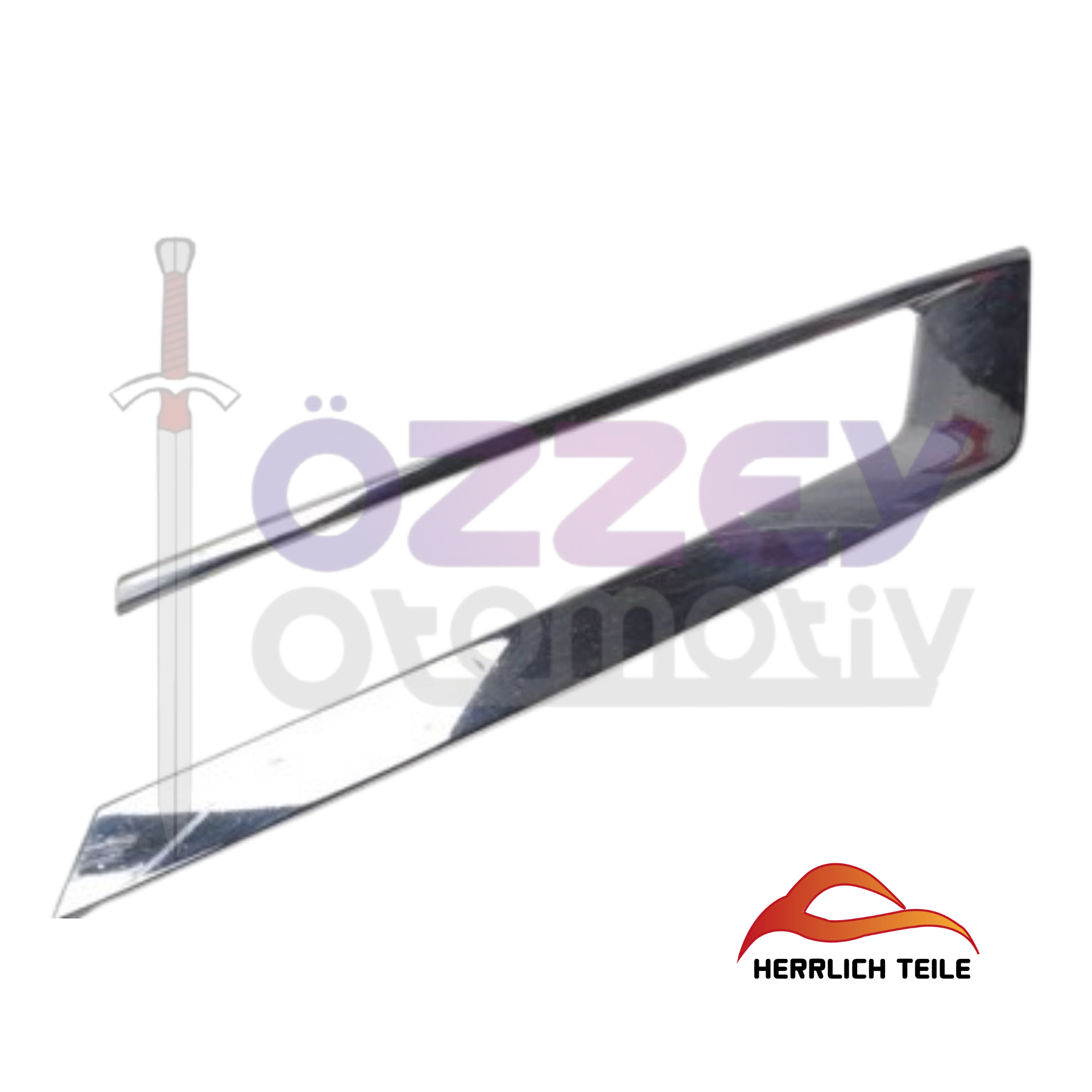 S90 V90 Sağ Sis Farı Krom Nikelaj Çıta