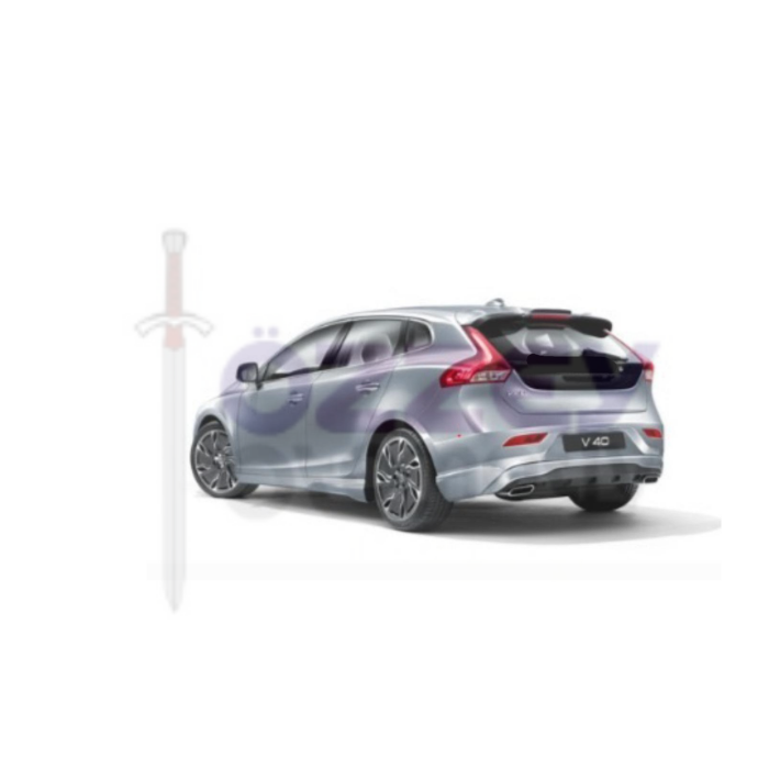 V40 2013 - ÖN TAMPON KÖŞE SPOYLERİ  SAĞ CROSS COUNTRY