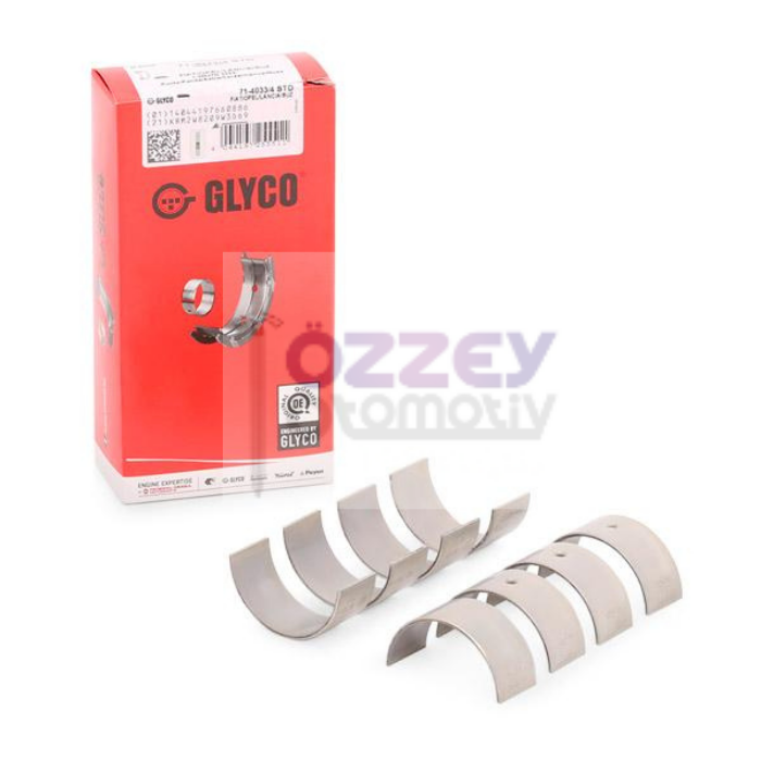 S40 V40 Kol Yatak Takımı 0.25 Ölçülü 4 Silindir Için