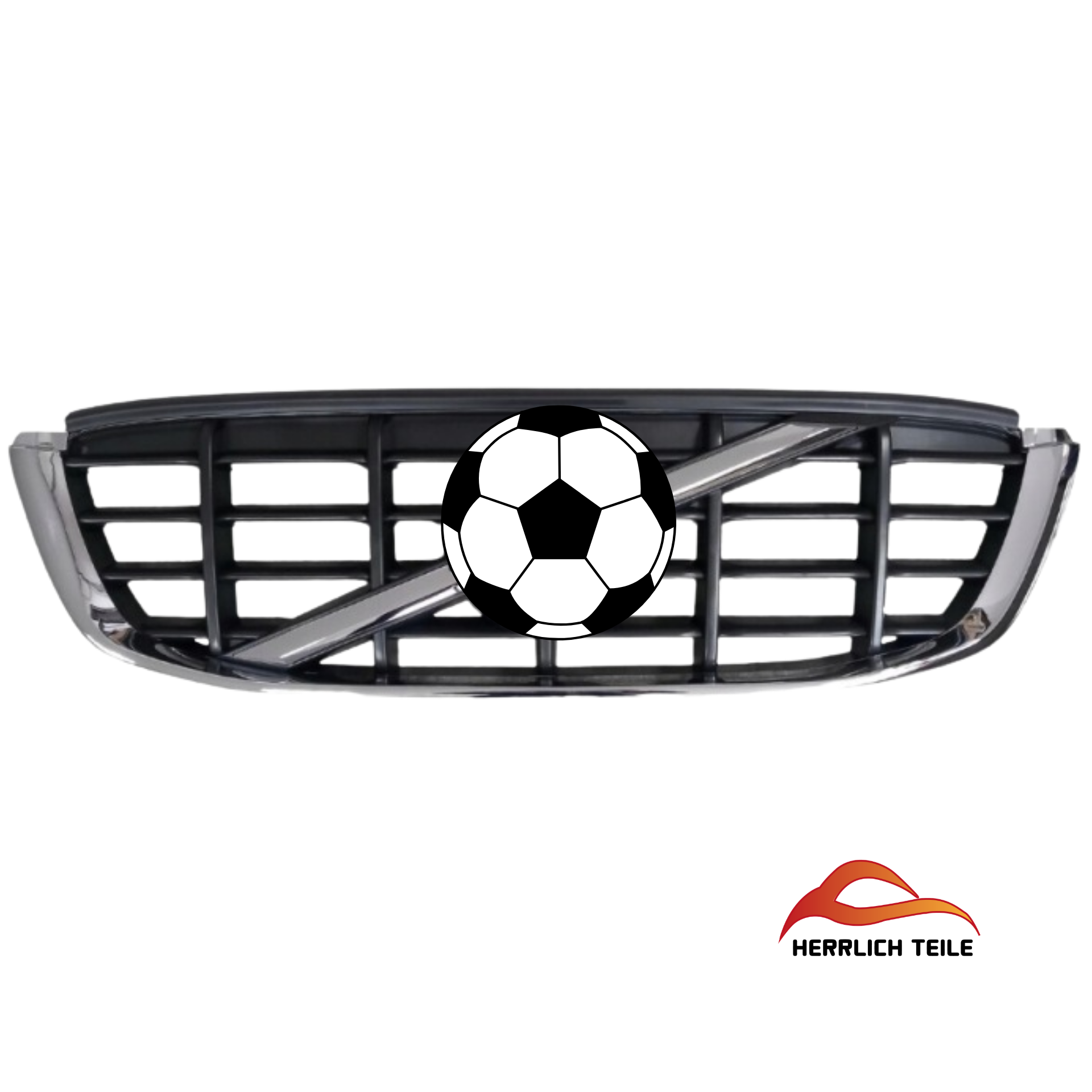 XC60 Izgara Ön Panjur Çarpışma Uyarısız (Logosuz) 2009-2013