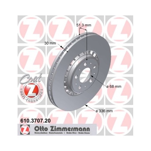 XC90 Ön Fren Diski 2003-2014 ( 17.5 İnç 336mm)