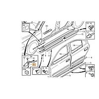 Volvo S60 V70 XC70 n Cam U Plastik Kaplamas Sol