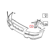 Volvo S60 V70 Tampon Braketi Sa