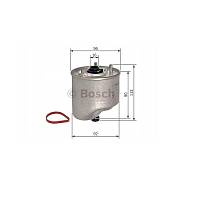 C30 S40 V50 S60 V60 S80 07- V40 13- V70 08- Yakt Filtresi 1.6 Dizel D2