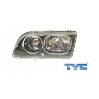 Volvo S40 V40 Sol Far Siyah Krom ereveli 2003-2004
