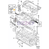 Volvo S40 V40 Turbosuz Eksantrik Resetleme Valfi  1998 2004