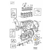 VOLVO 740 760 940 960 MOTOR TAKOZU SA SOL