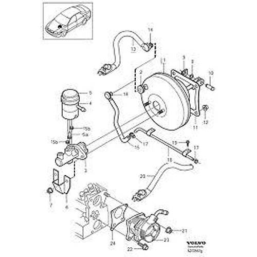 S40 V40 Fren Hidrolik Deposu