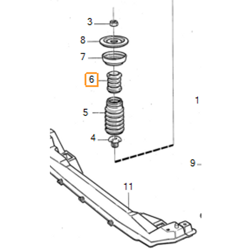 740 760 780 940 960 S90 V90 Amortis�r Toz K�r��� �n