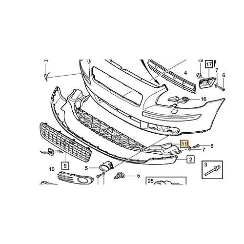 NS40 V50 �n Tampon Radyat�r Alt Muhafazas�