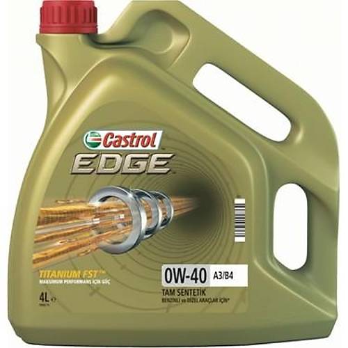 CASTROL 0W-40 EDGE A3/B4 4 LT MOTOR YA�I