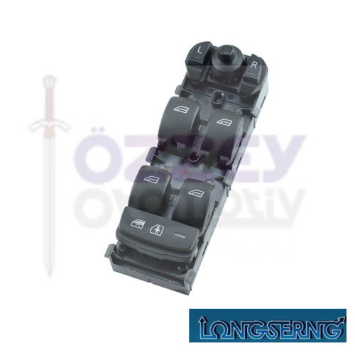 S40 S80 V40 V70 XC70 A�ma Kapama D��mesi �n Sol