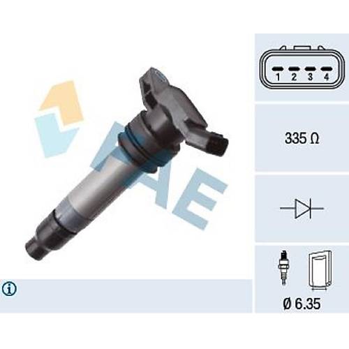 S60 V60 XC60 S80 V70 XC70 XC90 Ate�leme Bobini 6-CYL