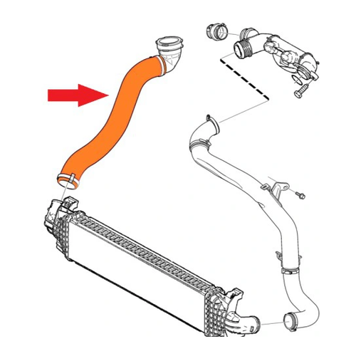 S80 V70 2010-2011 Turbo Hortumu Sa� Taraf D4164T MTX75 �anz�man
