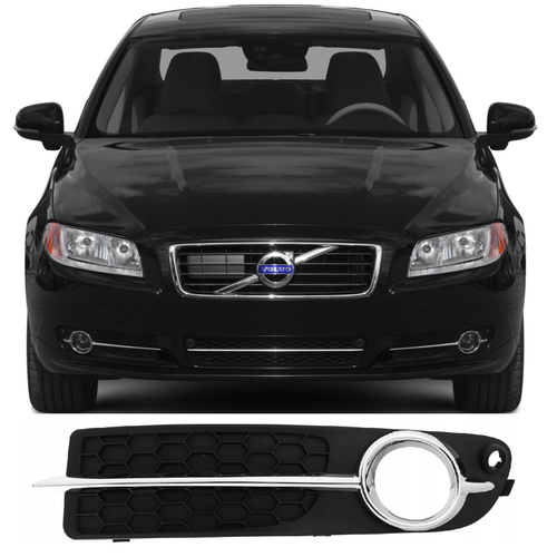 S80 V70 Sis Far Kapa�� Sol 2007-2013 Krom �er�eveli