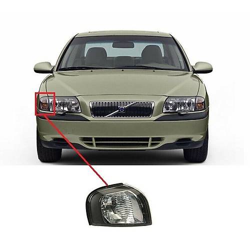 S80 Sinyal Lambas� Sa� Siyah (1999-2003)