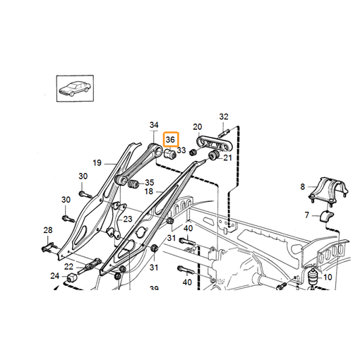 ARKA TORK KOLU BURCU SOL/SA� /  740/760/780/940/960