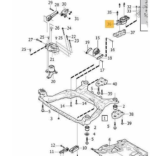 V70 Xc70 S60 V60 Xc60 S80 V40 Motor Takozu Sol