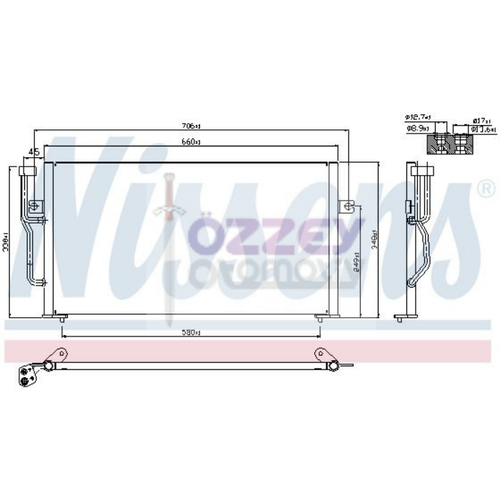 S40 V40 Klima Radyat�r� (Man�el �anzuman)