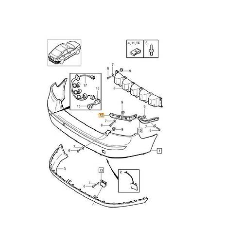 NS40 V50 Arka Tampon Yan Braketi Sa�