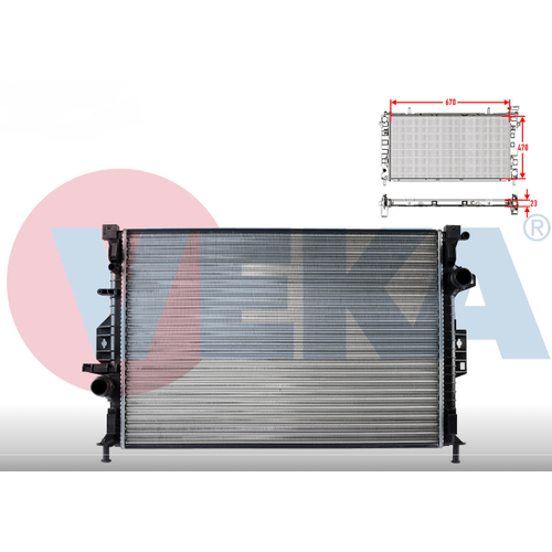 S60 V40 V60 S80 XC60 XC70 V70 Su Radyatr