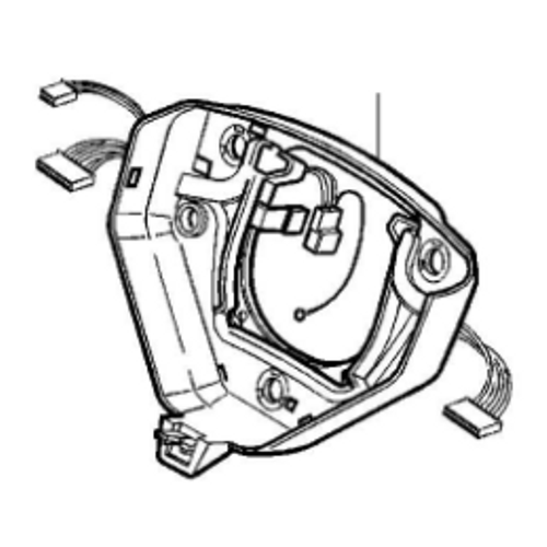 S80, V70 2014-2015 Tampon Koruma Braketi Sol