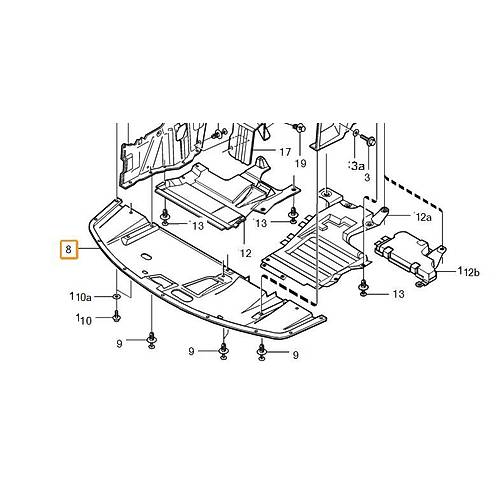 S40 V40 Radyat�r Alt Muhafaza