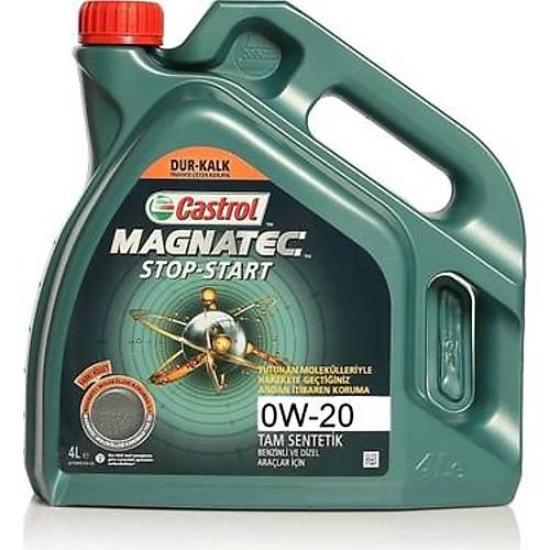 CASTROL 0W-20 MAGNATEC START-STOP 4 LT MOTOR YA�I