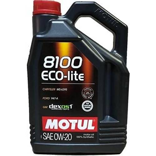 Motul 8100 Eco-clean 0W20 5 Lt Motor Ya��