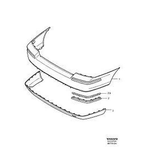 S60 (05-09) Arka Tampon Band� Sol Taraf