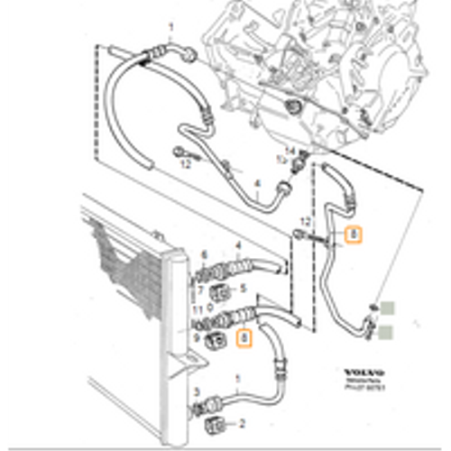 850 �anzuman Ya� So�utucu ��k�� Hortumu