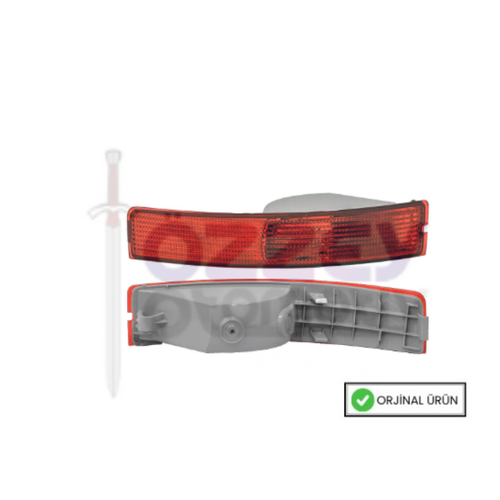 XC90 Arka Tampon Reflekt�r� Sol 2007-2014