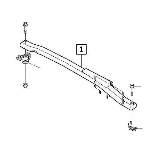 S60 S80 XC90 XC70 V70 �n Kule Gergi Braketi Sol 8666205