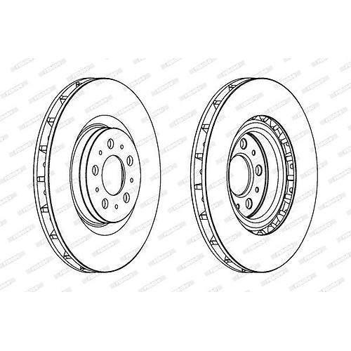 S60, V70 Fren Diski �n (330 Mm) 17,5 In�